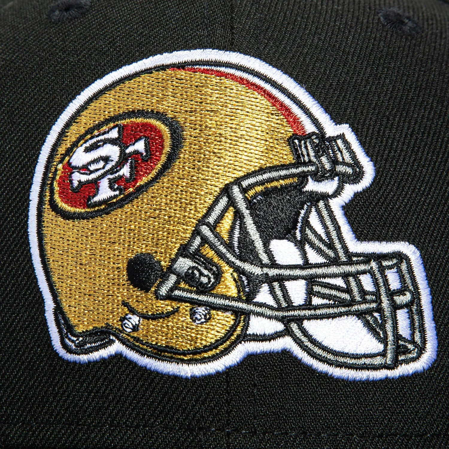 New Era 59Fifty San Francisco 49ers Helmet Hat - Black sold by Hat Club product image thumbnail 4