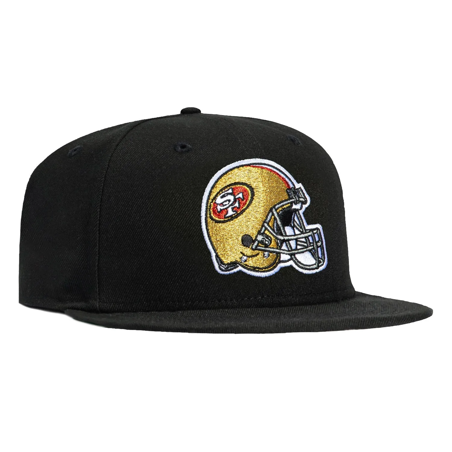 New Era 59Fifty San Francisco 49ers Helmet Hat - Black sold by Hat Club