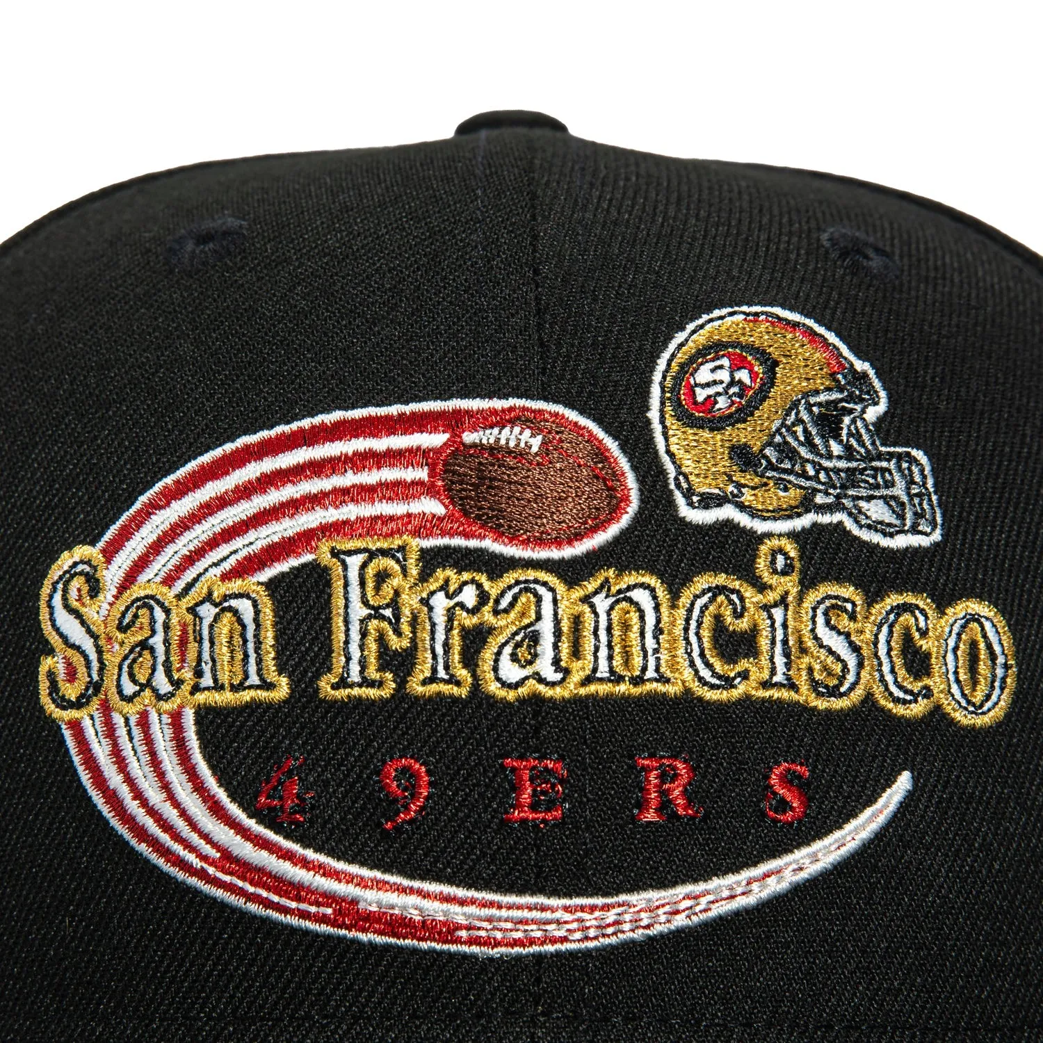 New Era 59Fifty San Francisco 49ers Swirl Hat - Black sold by Hat Club product image thumbnail 4