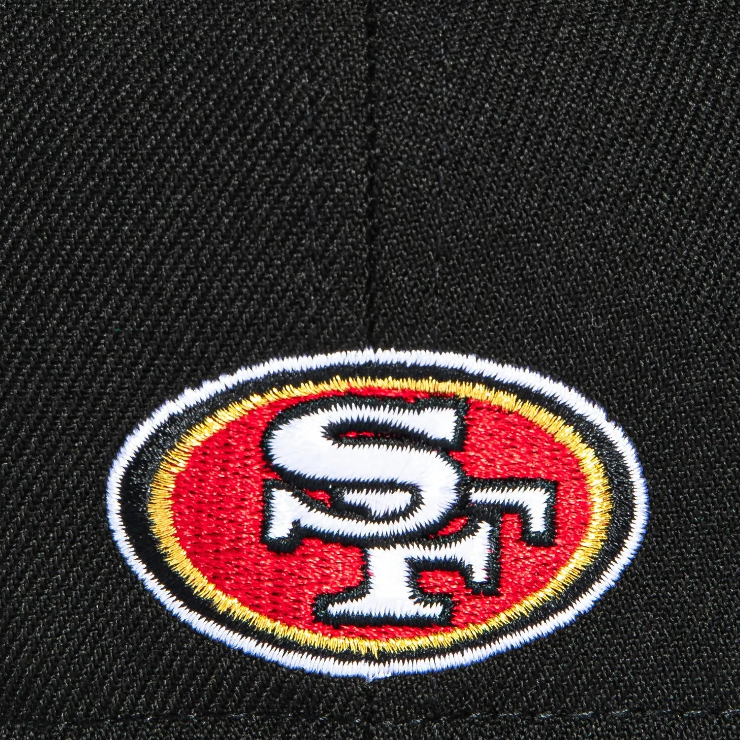 New Era 59Fifty San Francisco 49ers Arch Hat - Black, Metallic Gold sold by Hat Club product image thumbnail 5
