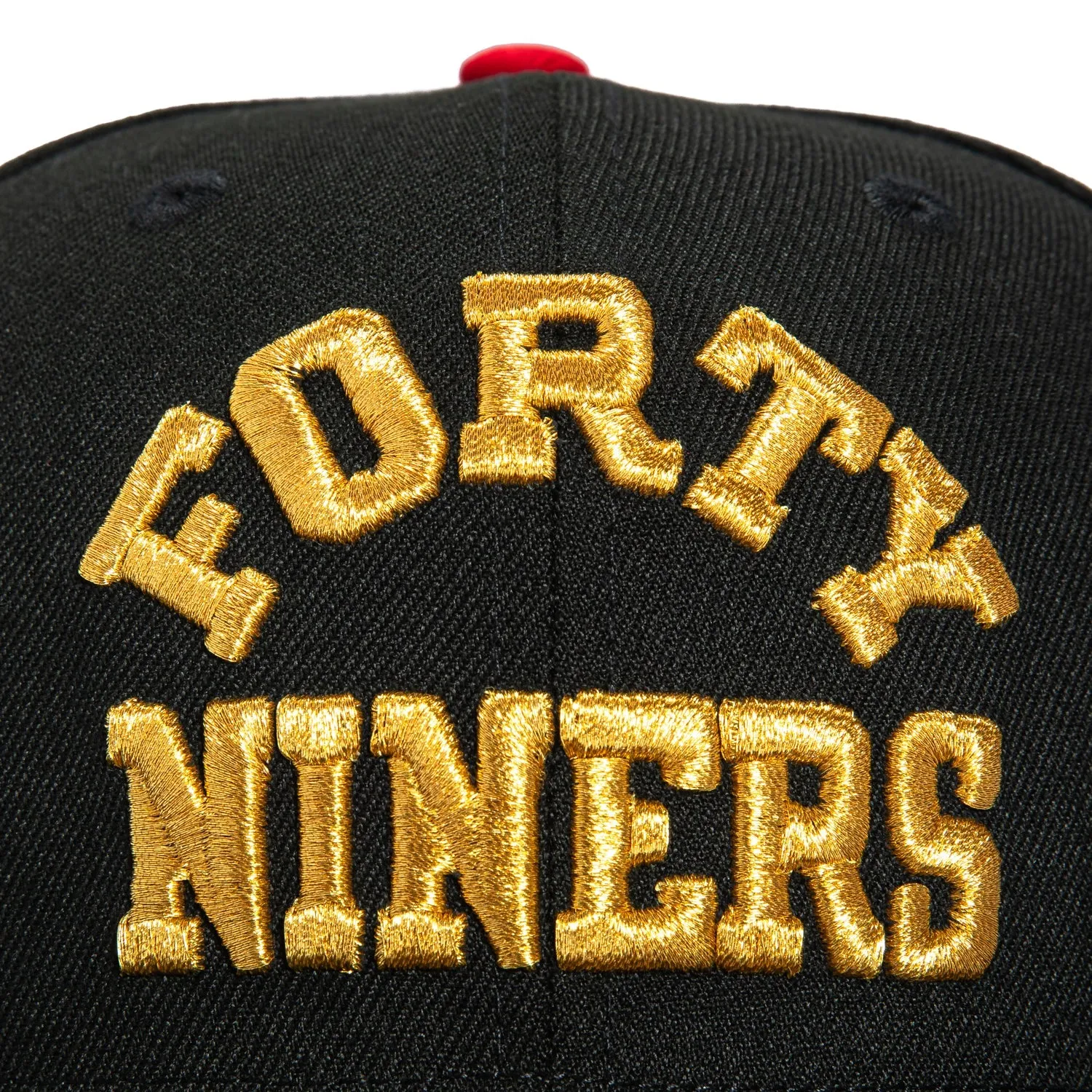 New Era 59Fifty San Francisco 49ers Arch Hat - Black, Metallic Gold sold by Hat Club product image thumbnail 4