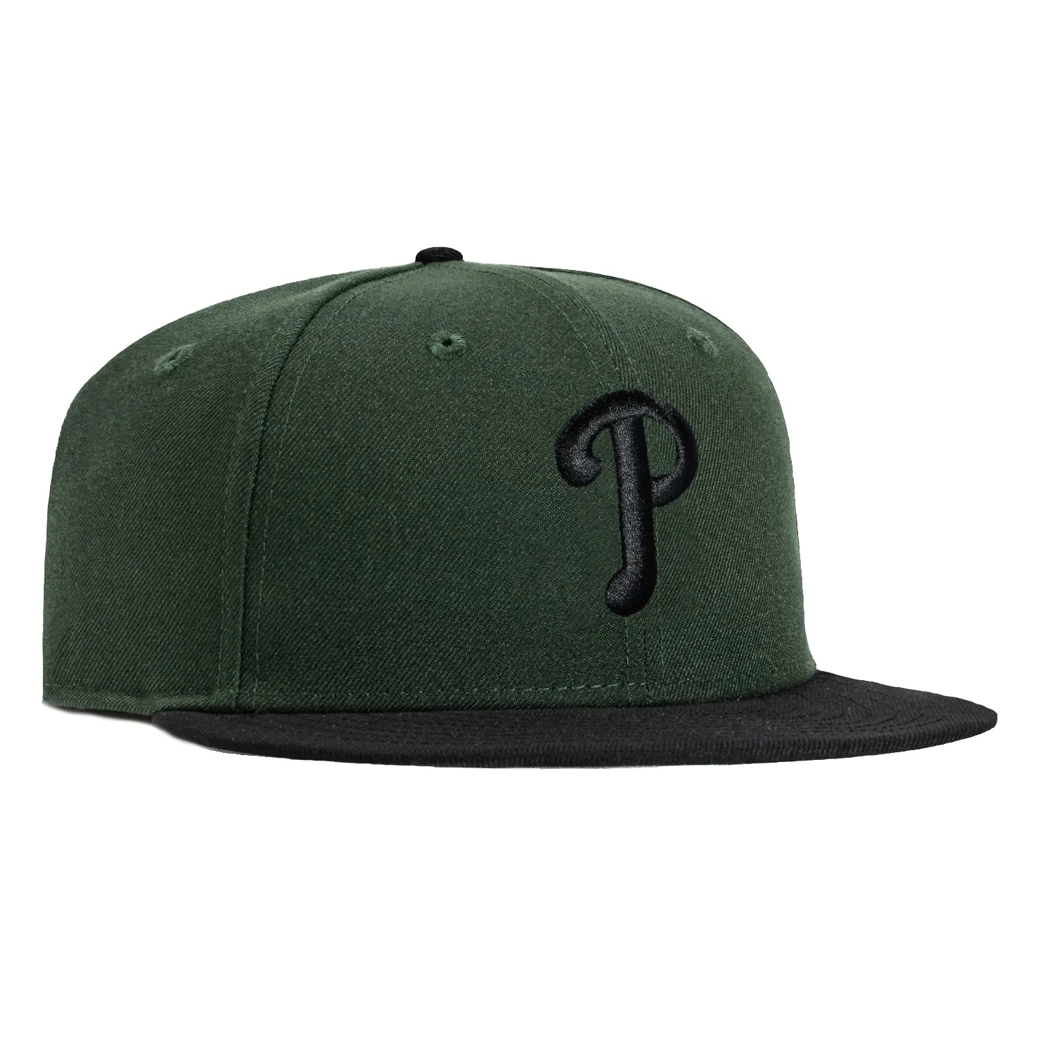 New Era 59Fifty Philadelphia Phillies Hat - Green, Black sold by Hat Club