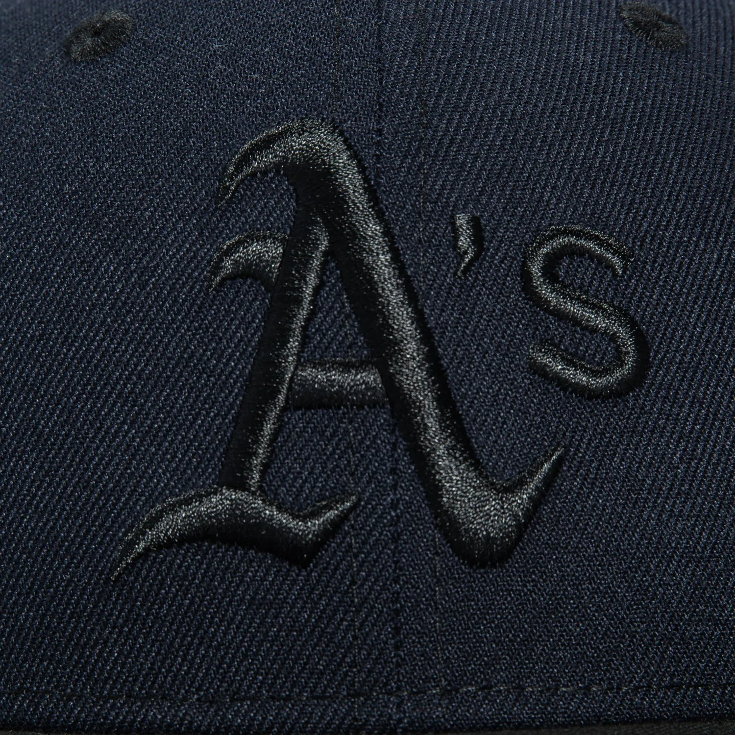 New Era 59Fifty Oakland Athletics Hat - Navy, Black sold by Hat Club product image thumbnail 4