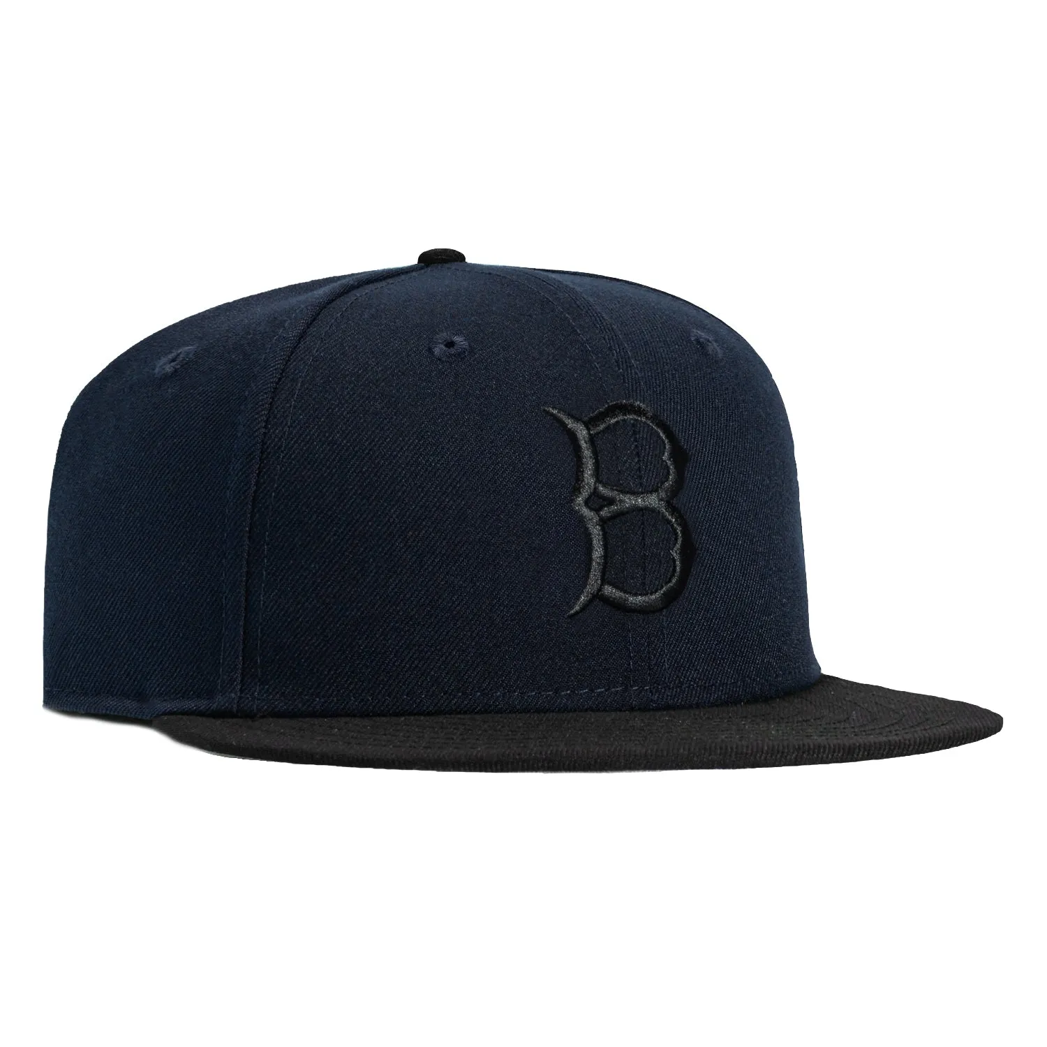 New Era 59Fifty Brooklyn Dodgers Hat - Navy, Black sold by Hat Club
