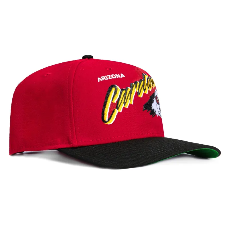 New Era 9Seventy Arizona Cardinals Vintage Brush Stretch Snapback Hat - Cardinal, Black made by New Era