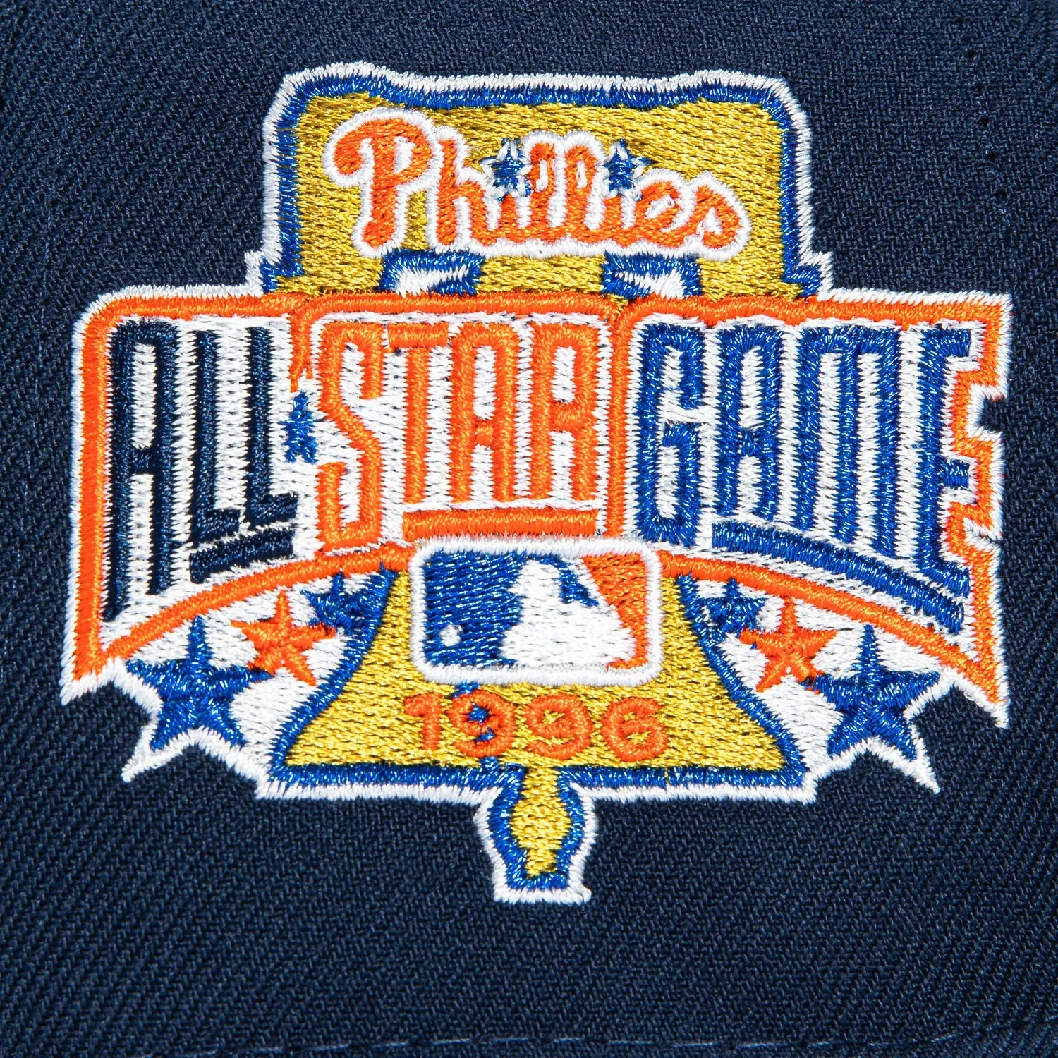 New Era 59Fifty Philadelphia Phillies 1996 All Star Game Patch Hat - Navy, Orange sold by Hat Club product image thumbnail 5
