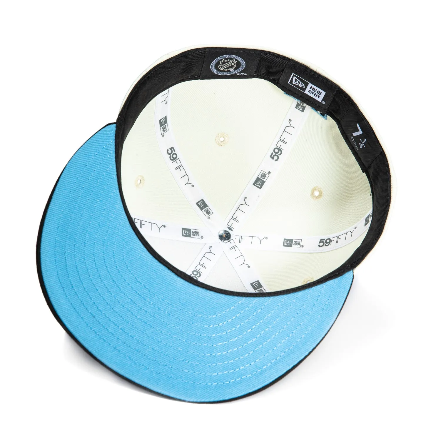 New Era 59Fifty Utah Mammoth Light Blue UV Hat - White, Black sold by Hat Club product image thumbnail 2