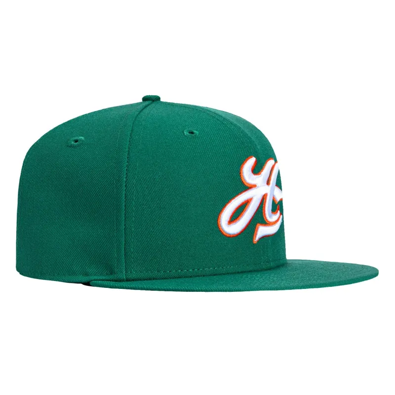 New Era 59Fifty Hawaii Warriors 1990 Hat - Green sold by Hat Club