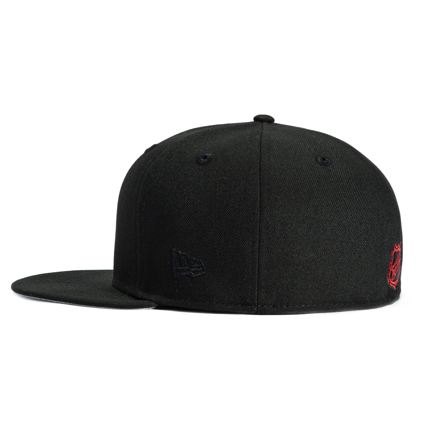 New Era 59Fifty New Jersey Devils Flame Hat - Black, Red sold by Hat Club product image thumbnail 3