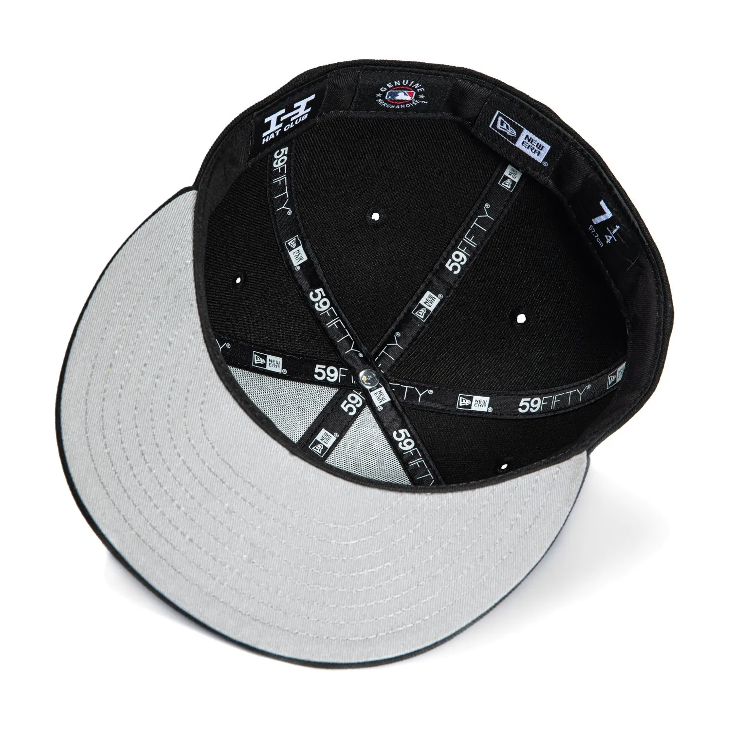 New Era 59Fifty Miami Marlins 2025 City Connect M Hat - Black, Teal, Metallic Silver sold by Hat Club product image thumbnail 2