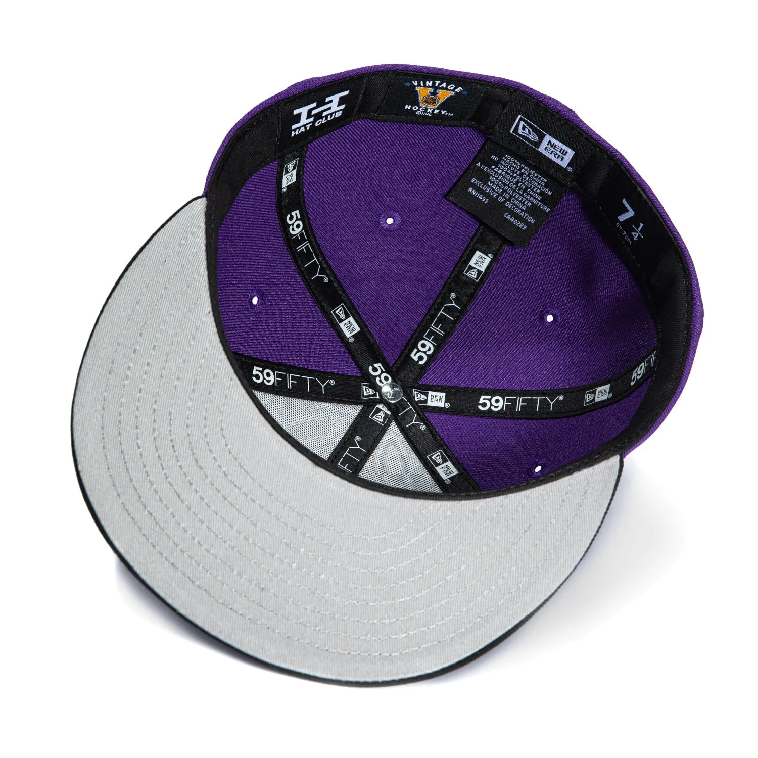 New Era 59Fifty Los Angeles Kings 1995 Alternate Hat - Purple, Black sold by Hat Club product image thumbnail 2