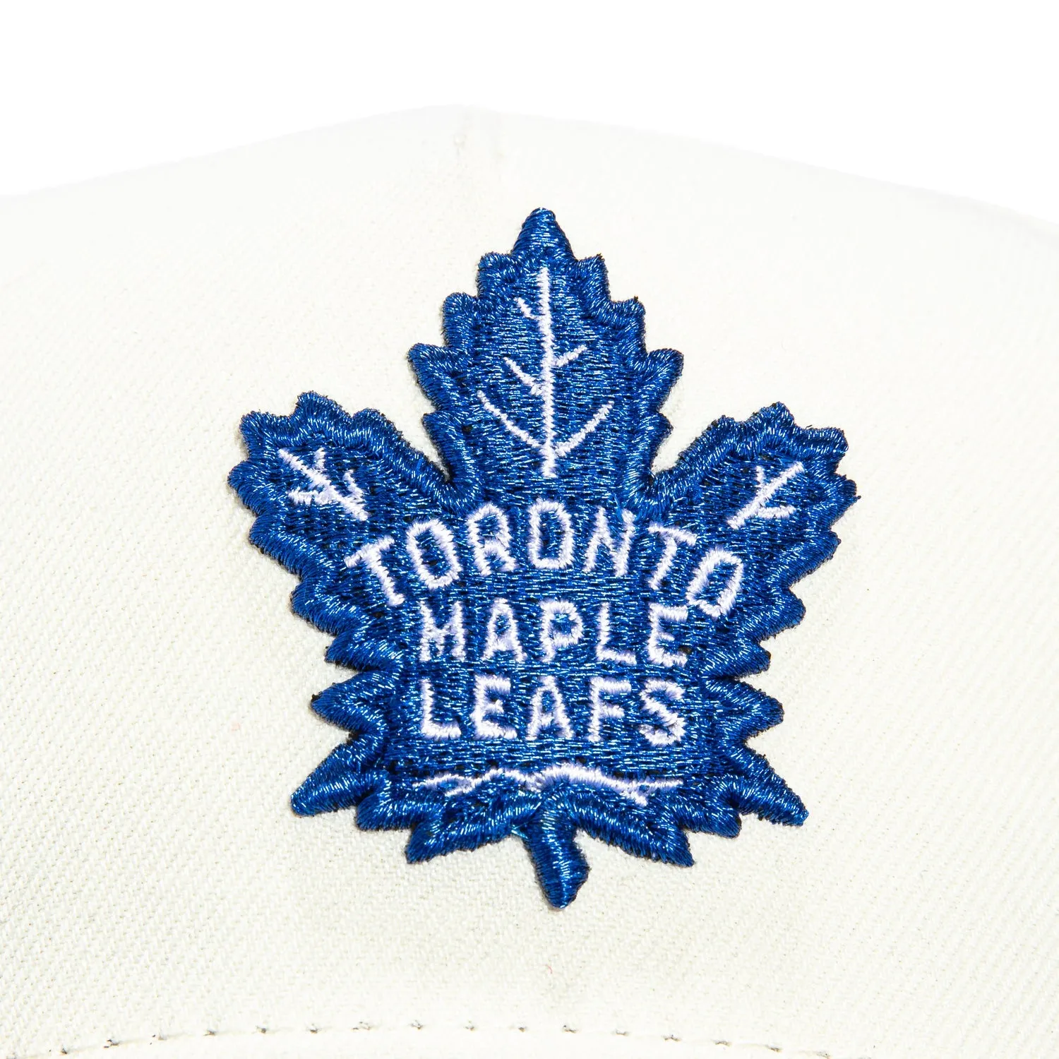 New Era 9Forty A-Frame Toronto Maple Leafs Mexico Flag Patch Snapback Hat - White, Royal sold by Hat Club product image thumbnail 3