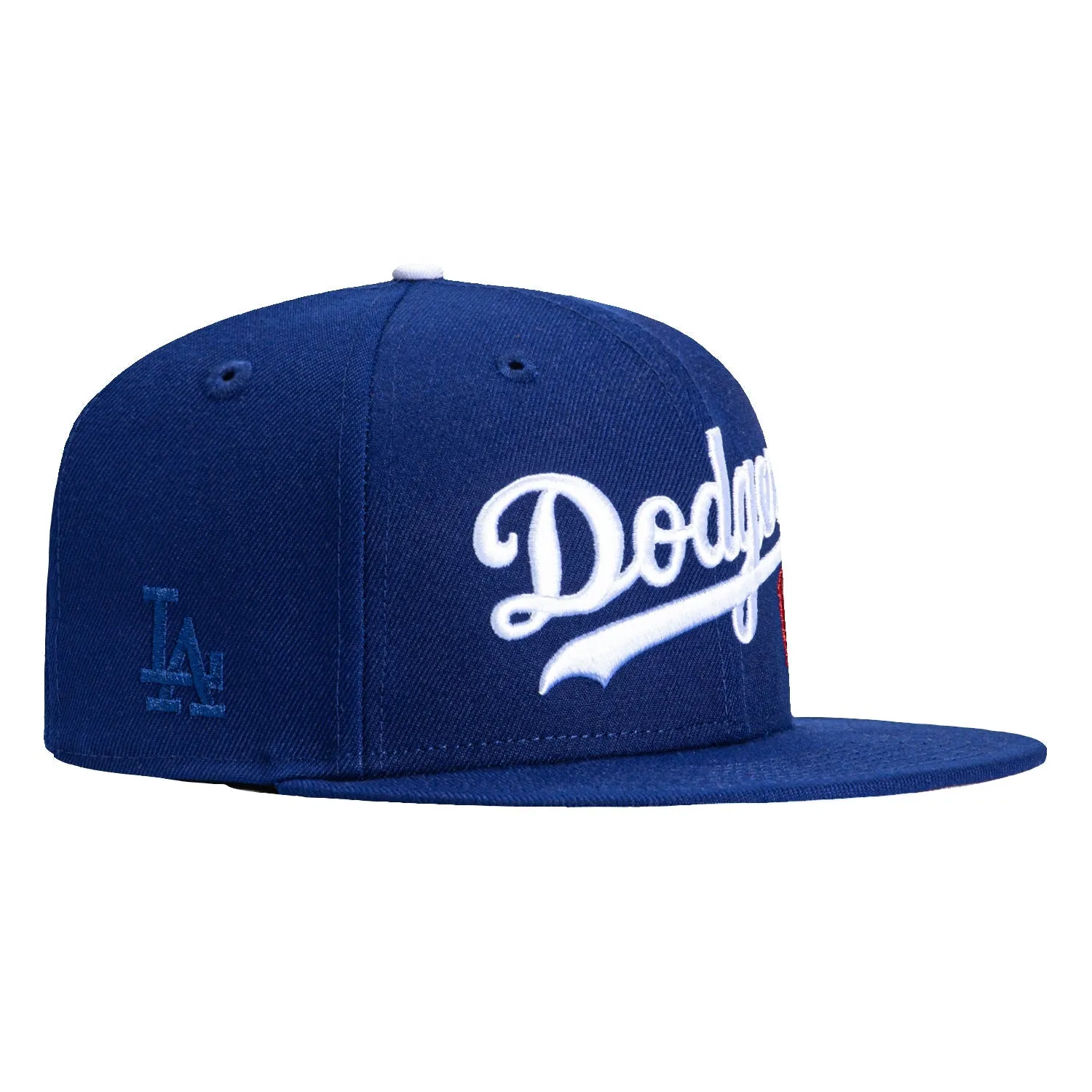 New Era 59Fifty Los Angeles Dodgers Logo Patch Ohtani Jersey Hat - Royal sold by Hat Club