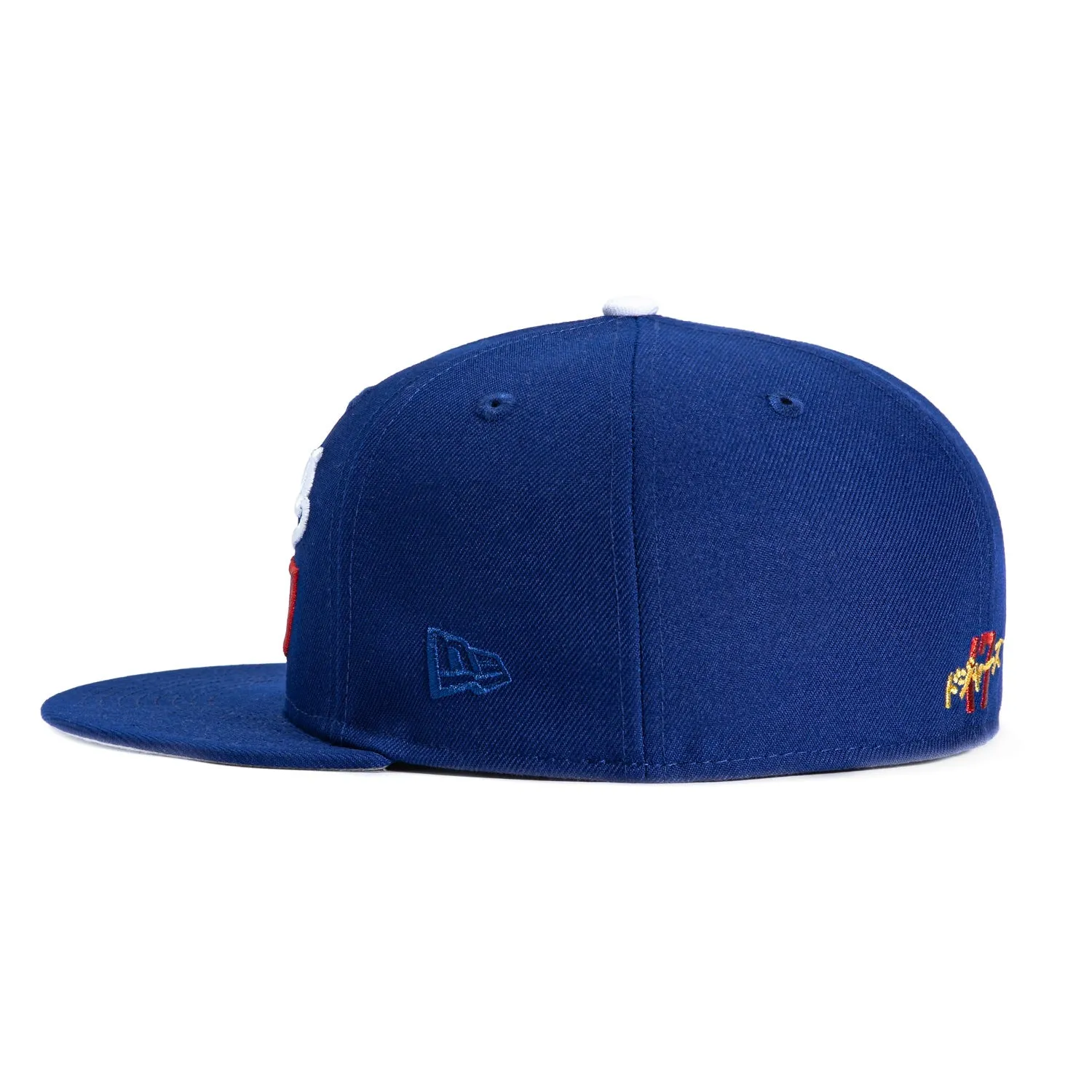 New Era 59Fifty Los Angeles Dodgers Logo Patch Ohtani Jersey Hat - Royal sold by Hat Club product image thumbnail 3