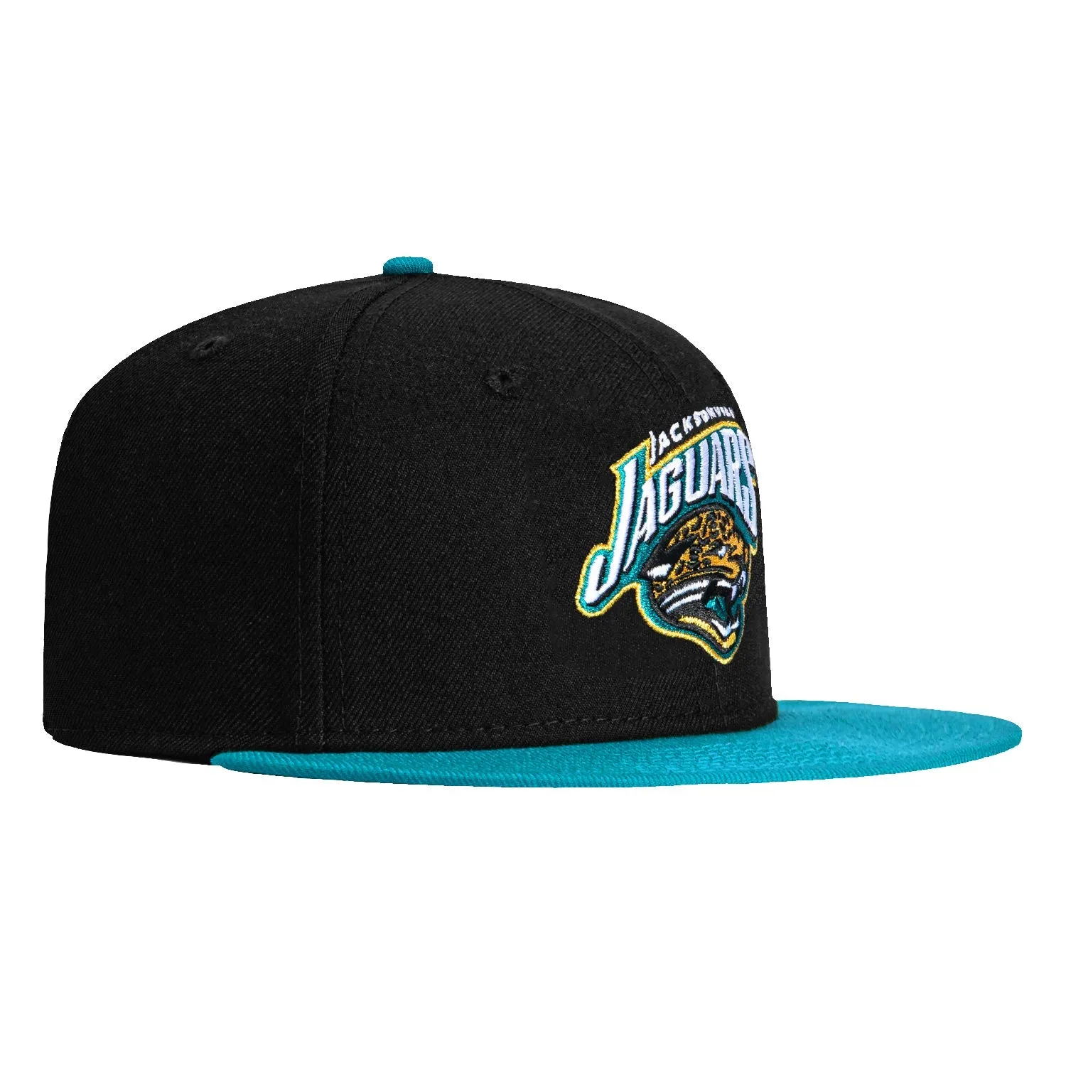 New Era 59Fifty Jacksonville Jaguars 1995 Hat - Black, Teal sold by Hat Club