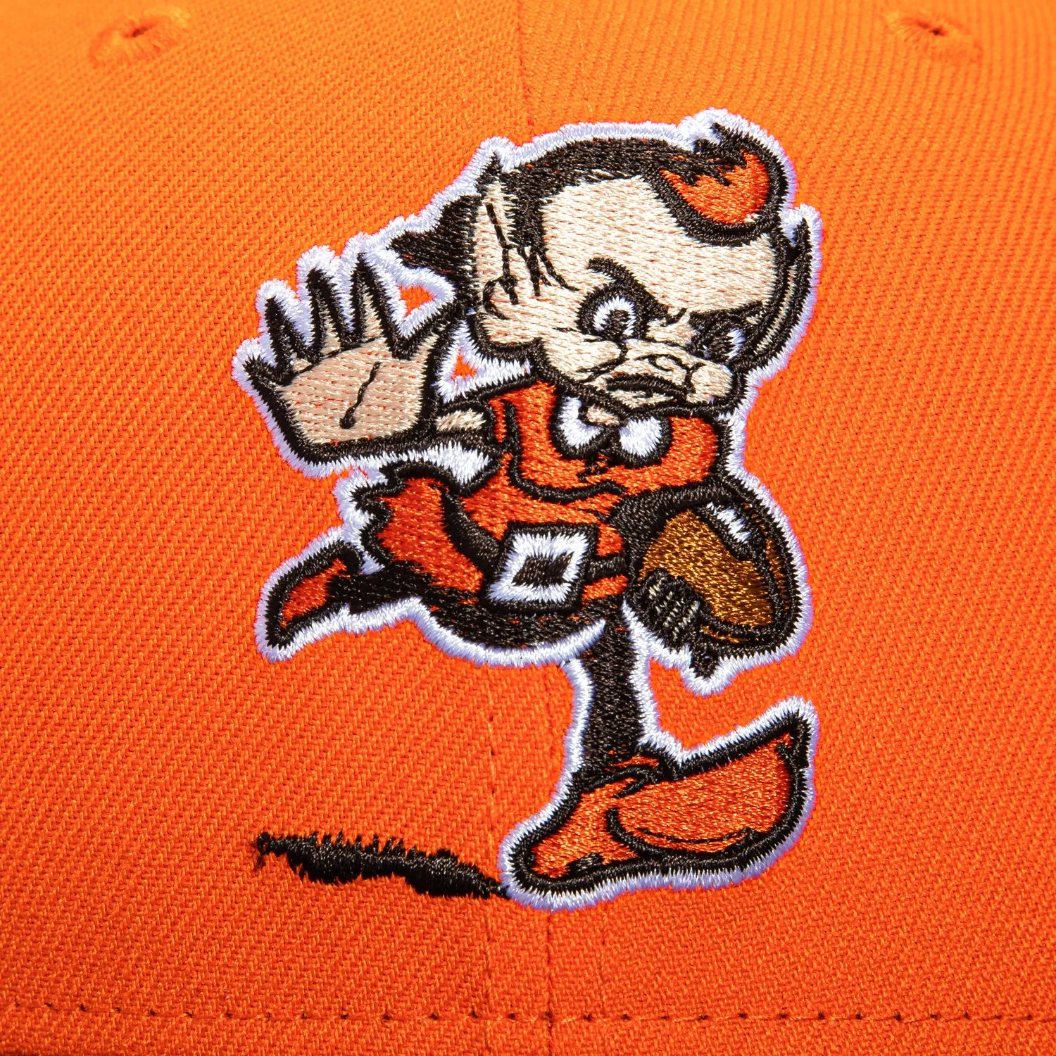 New Era 59Fifty Cleveland Browns Elf Hat - Orange, Brown sold by Hat Club product image thumbnail 4