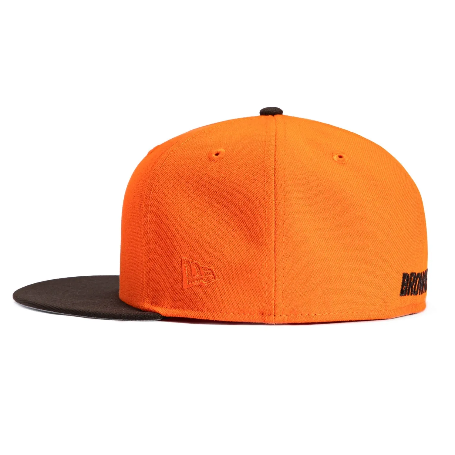 New Era 59Fifty Cleveland Browns Elf Hat - Orange, Brown sold by Hat Club product image thumbnail 3