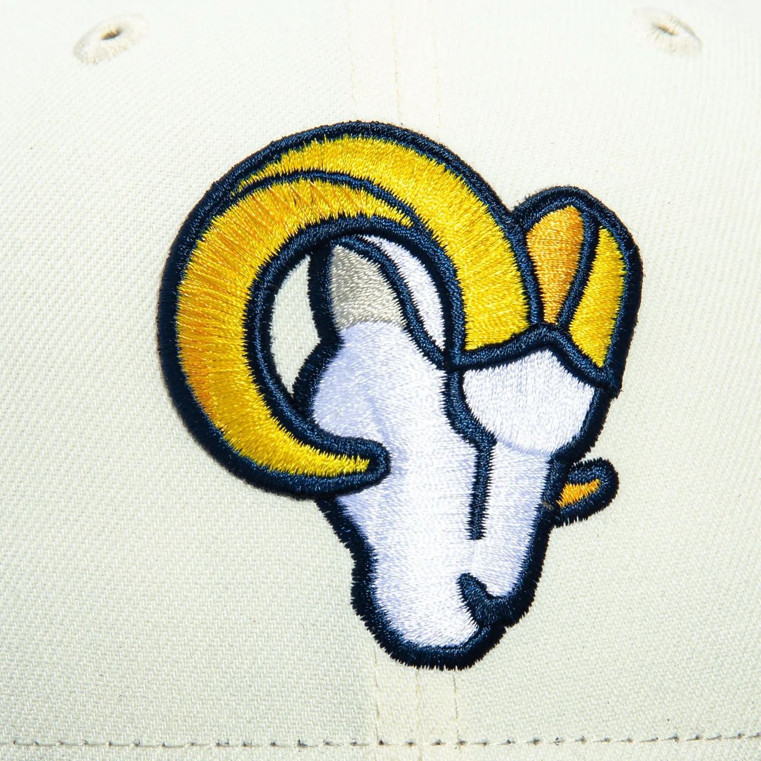 New Era 59Fifty Los Angeles Rams Hat - White, Navy sold by Hat Club product image thumbnail 4