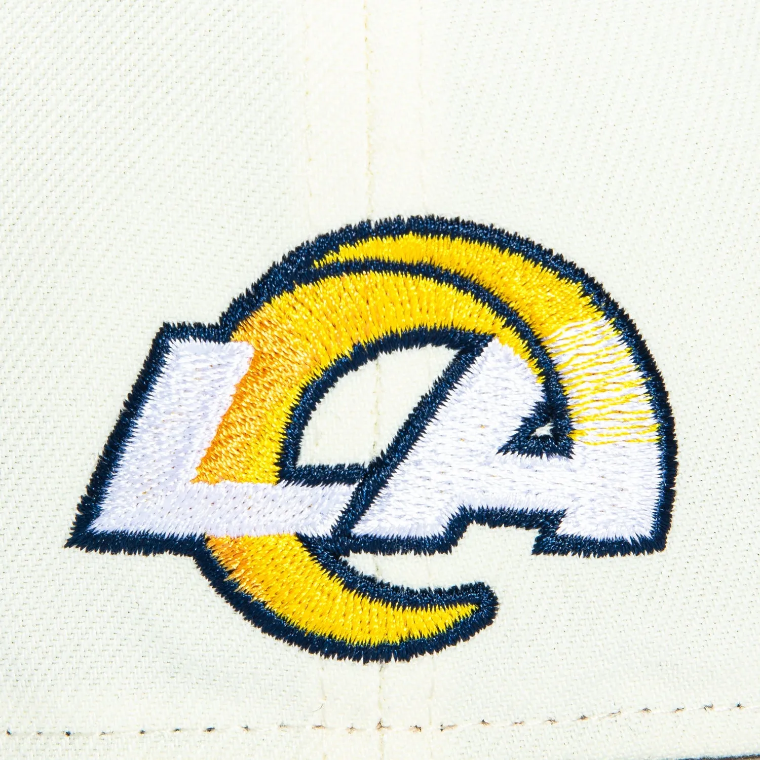 New Era 59Fifty Los Angeles Rams Hat - White, Navy sold by Hat Club product image thumbnail 5