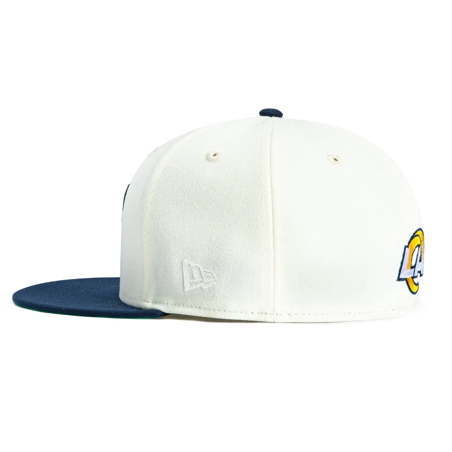New Era 59Fifty Los Angeles Rams Hat - White, Navy sold by Hat Club product image thumbnail 3