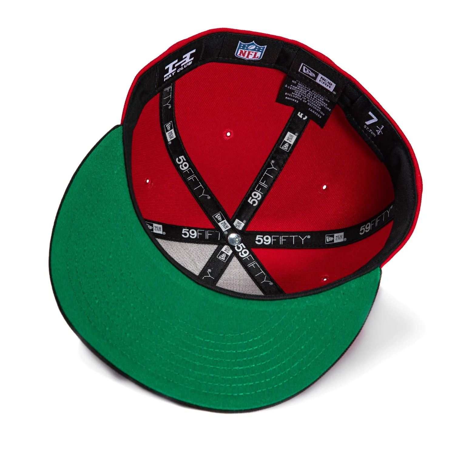 New Era 59Fifty San Francisco 49ers Helmet Hat - Red, Black sold by Hat Club product image thumbnail 2