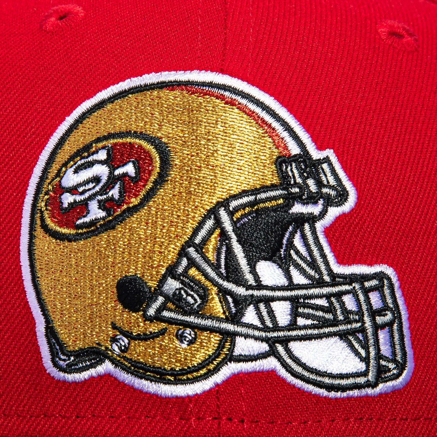 New Era 59Fifty San Francisco 49ers Helmet Hat - Red, Black sold by Hat Club product image thumbnail 4