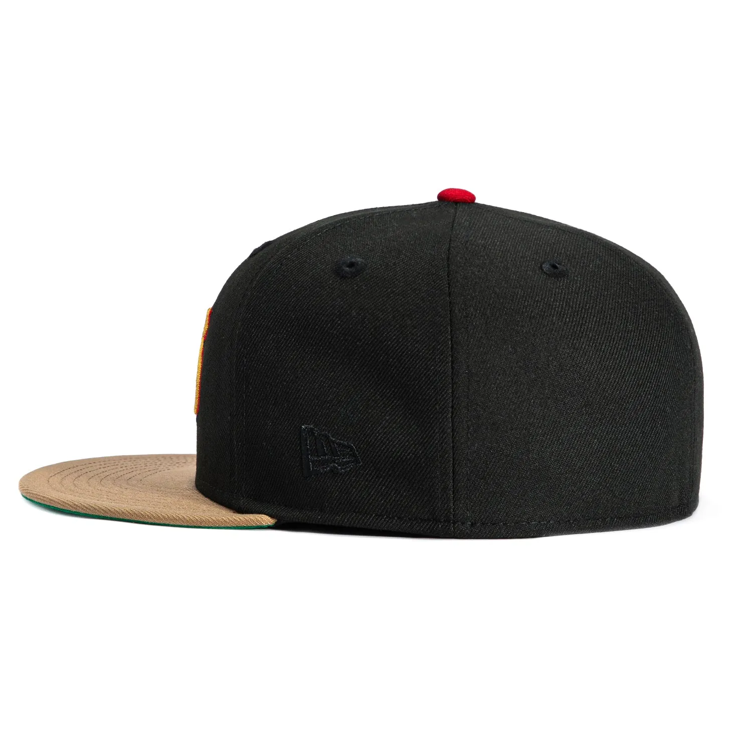New Era 59Fifty San Francisco 49ers Vintage Logo Hat - Black, Khaki sold by Hat Club product image thumbnail 3