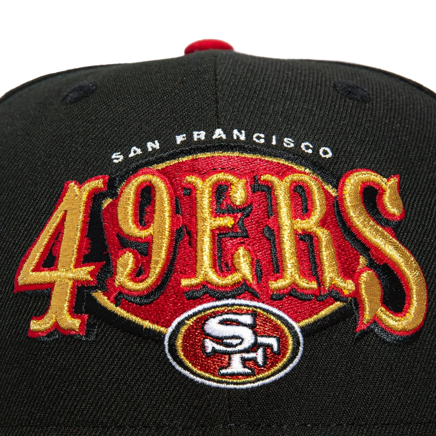 New Era 59Fifty San Francisco 49ers Vintage Logo Hat - Black, Khaki sold by Hat Club product image thumbnail 4
