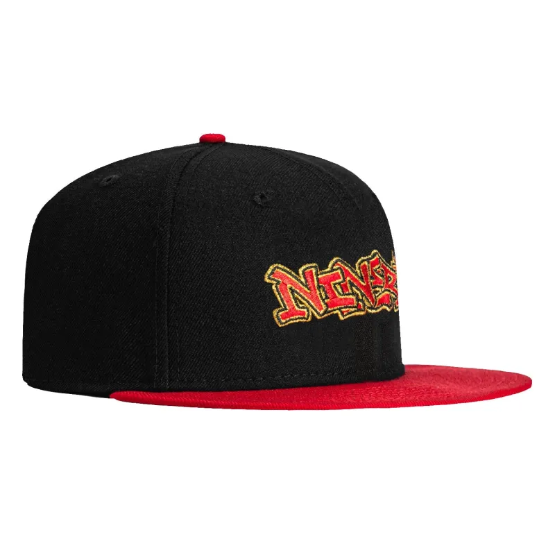 New Era 59Fifty San Francisco 49ers Graffiti Hat - Black, Red sold by Hat Club