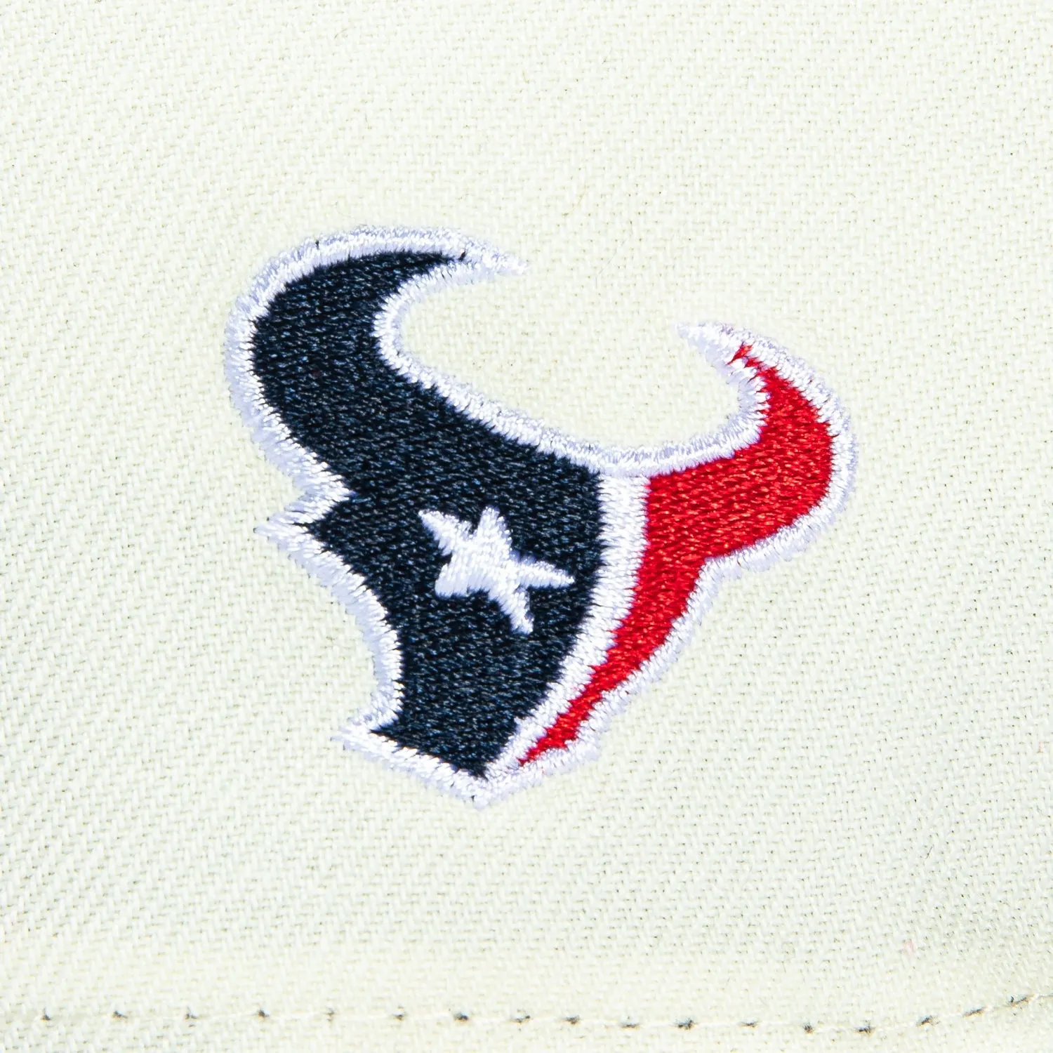 New Era 59Fifty Houston Texans Logo Patch Script Hat - White, Navy sold by Hat Club product image thumbnail 5
