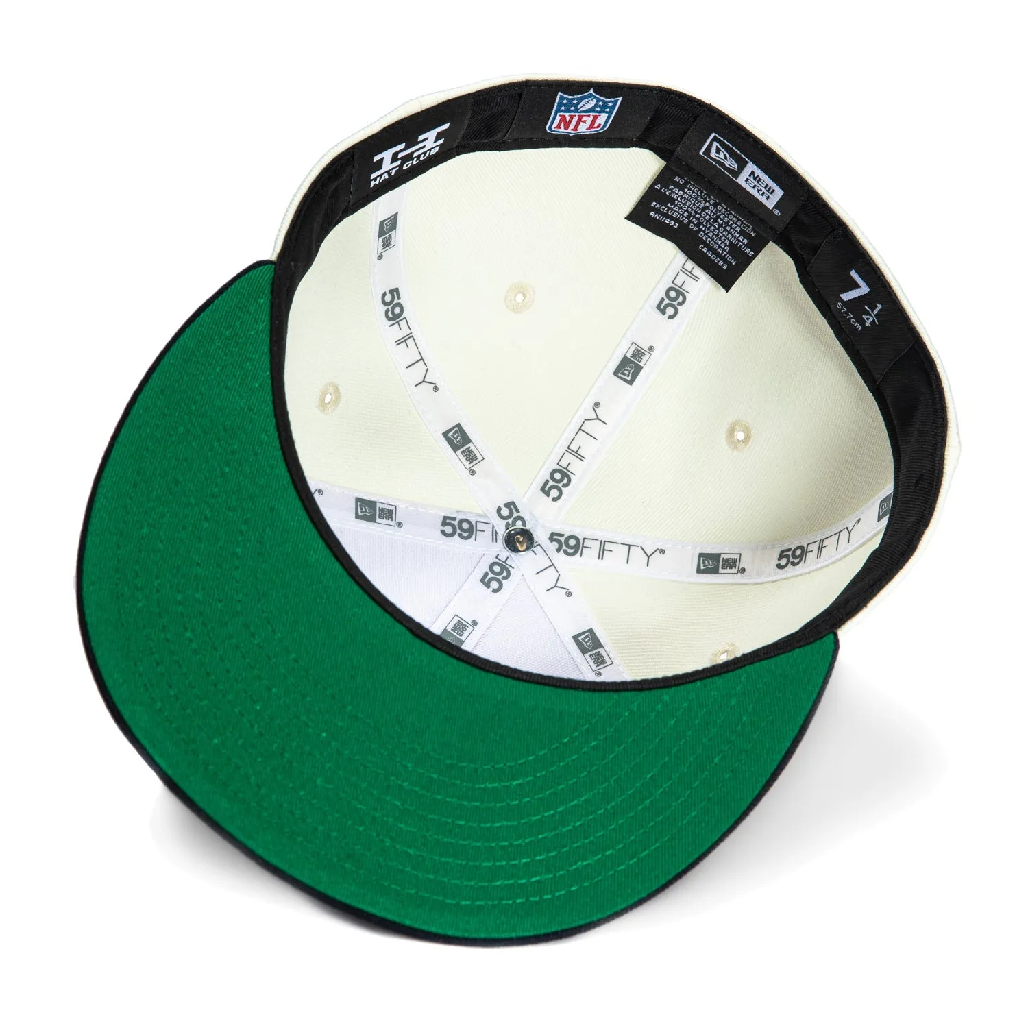 New Era 59Fifty Houston Texans Logo Patch Script Hat - White, Navy sold by Hat Club product image thumbnail 2