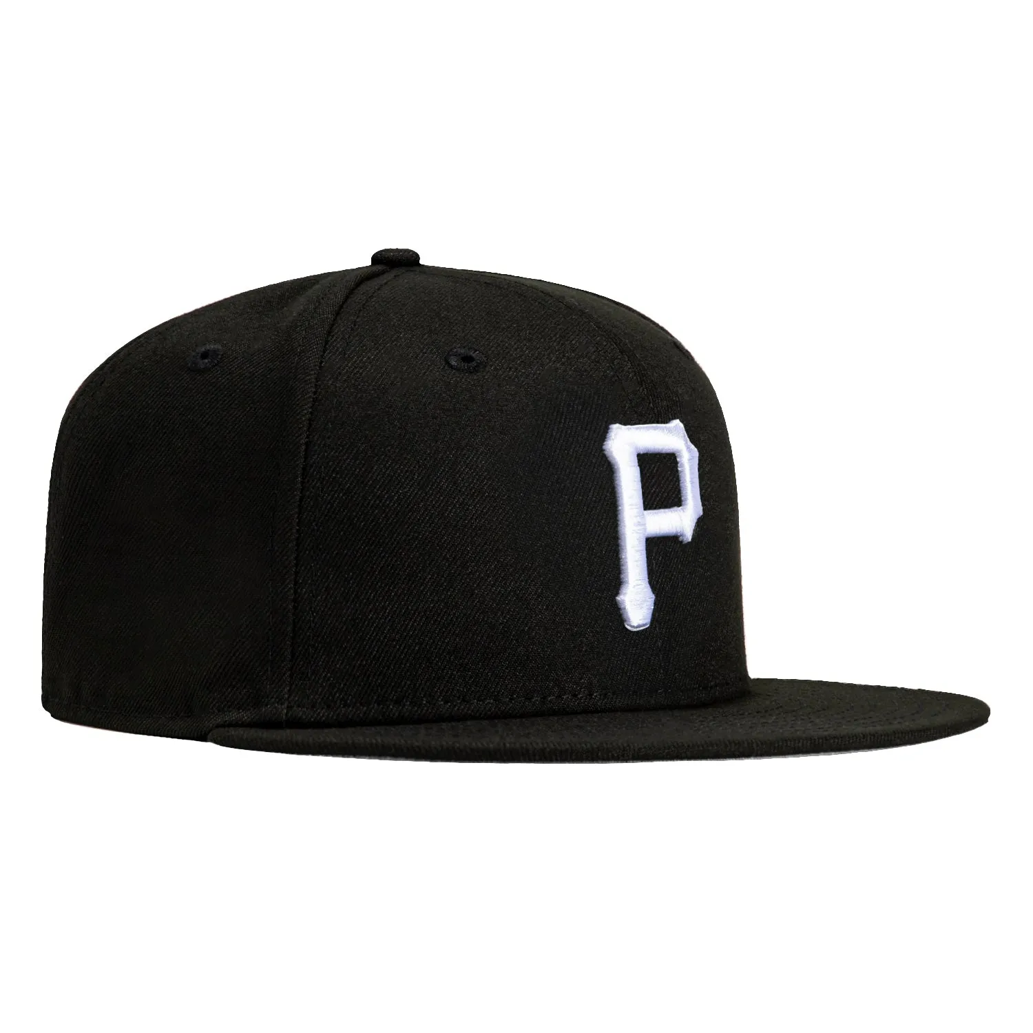 New Era 9Fifty MLB Basic Pittsburgh Pirates Snapback Hat - Black, White sold by Hat Club