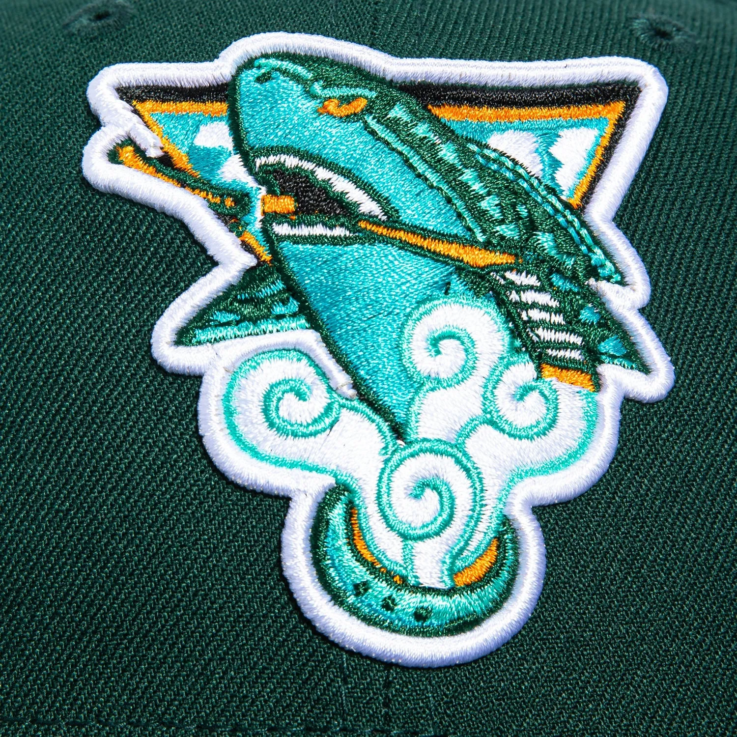 New Era 59Fifty San Jose Sharks Native Hat - Green, Black sold by Hat Club product image thumbnail 4