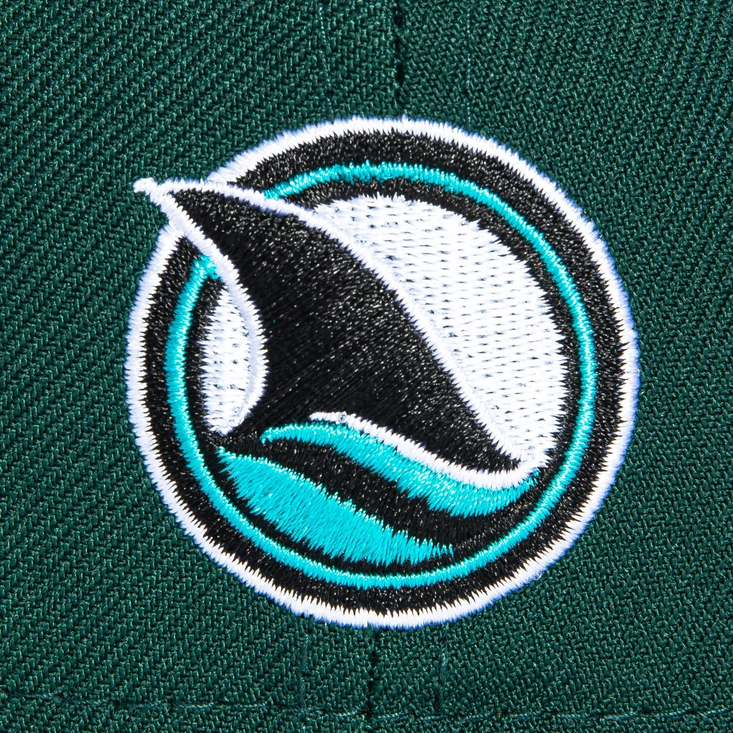New Era 59Fifty San Jose Sharks Native Hat - Green, Black sold by Hat Club product image thumbnail 5