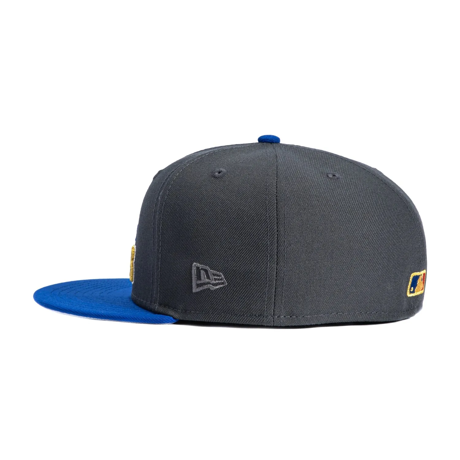 New Era 59Fifty Los Angeles Dodgers 2024 World Series Champs Patch 2024 World Series Champions Logo Hat - Graphite, Royal sold by Hat Club product image thumbnail 3