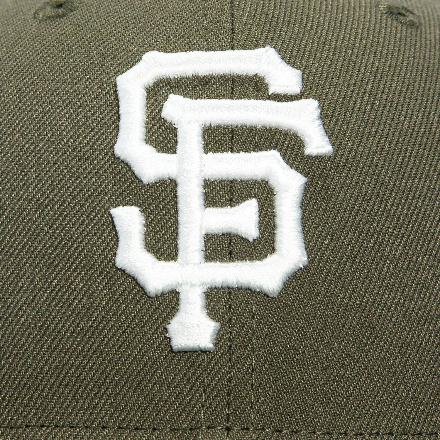 New Era 59Fifty San Francisco Giants 2010 World Series Patch Hat - Olive, Ivory sold by Hat Club product image thumbnail 4