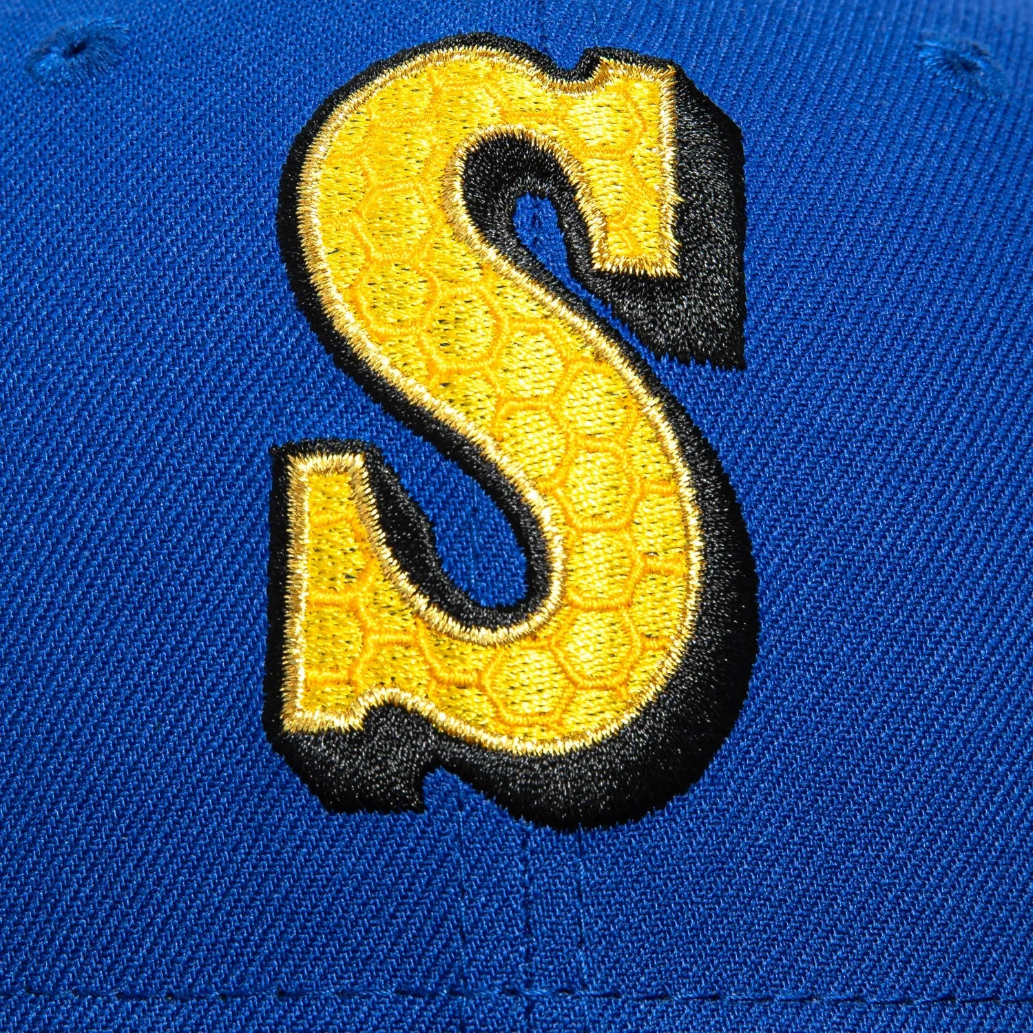 New Era 59Fifty Swarm Pack Seattle Mariners 1987 Honey Comb Fill Hat - Royal, Brown sold by Hat Club product image thumbnail 4