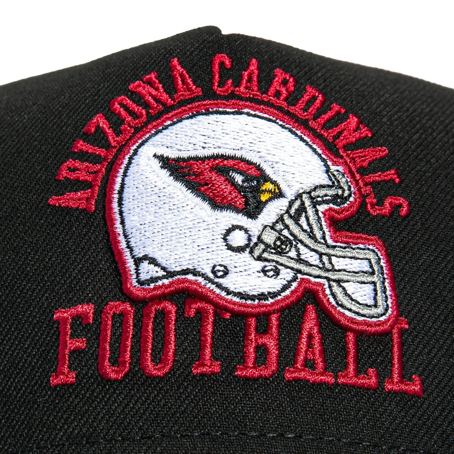 New Era 9Forty A-Frame Arizona Cardinals Helmet Logo Snapback Hat - Black sold by Hat Club product image thumbnail 3