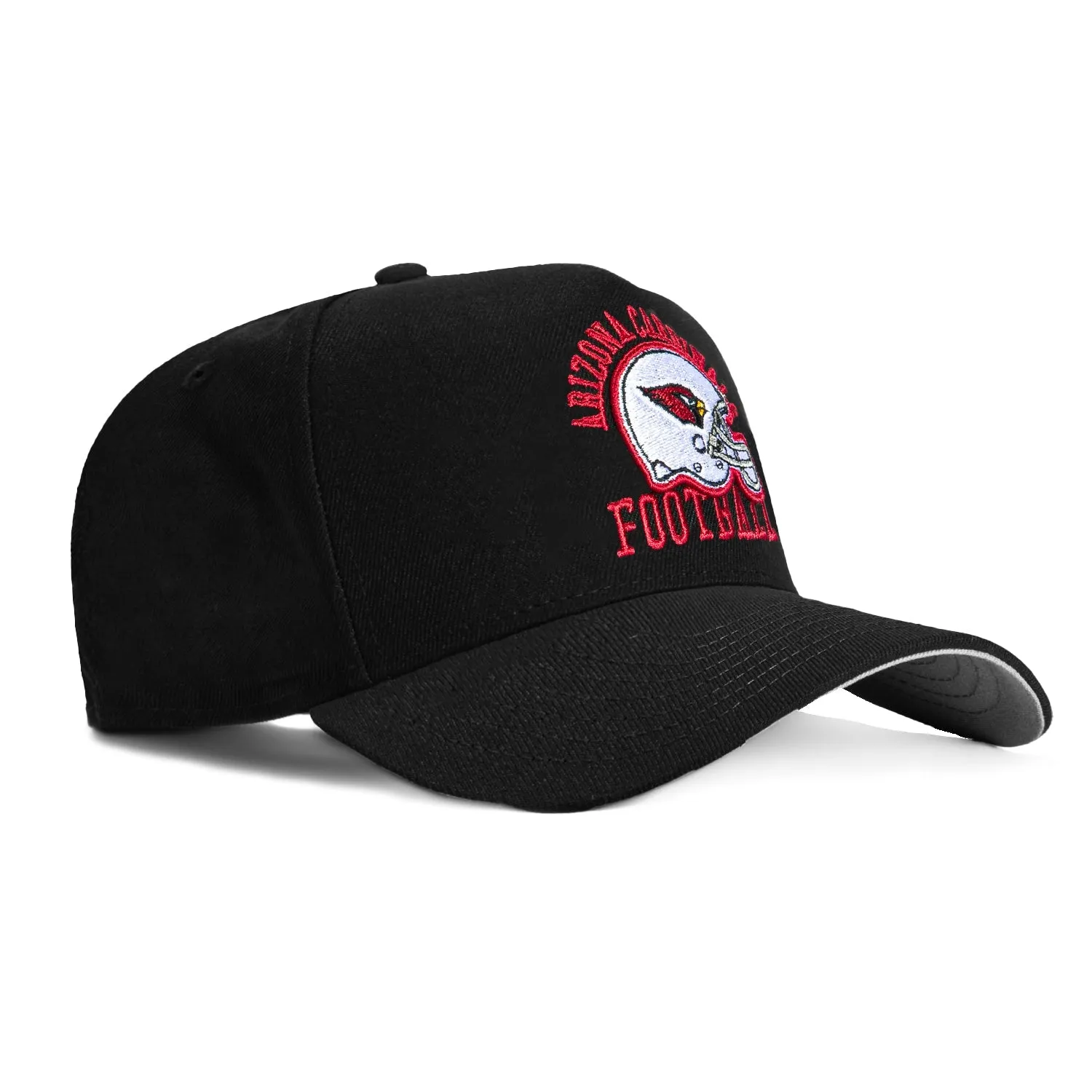 New Era 9Forty A-Frame Arizona Cardinals Helmet Logo Snapback Hat - Black sold by Hat Club