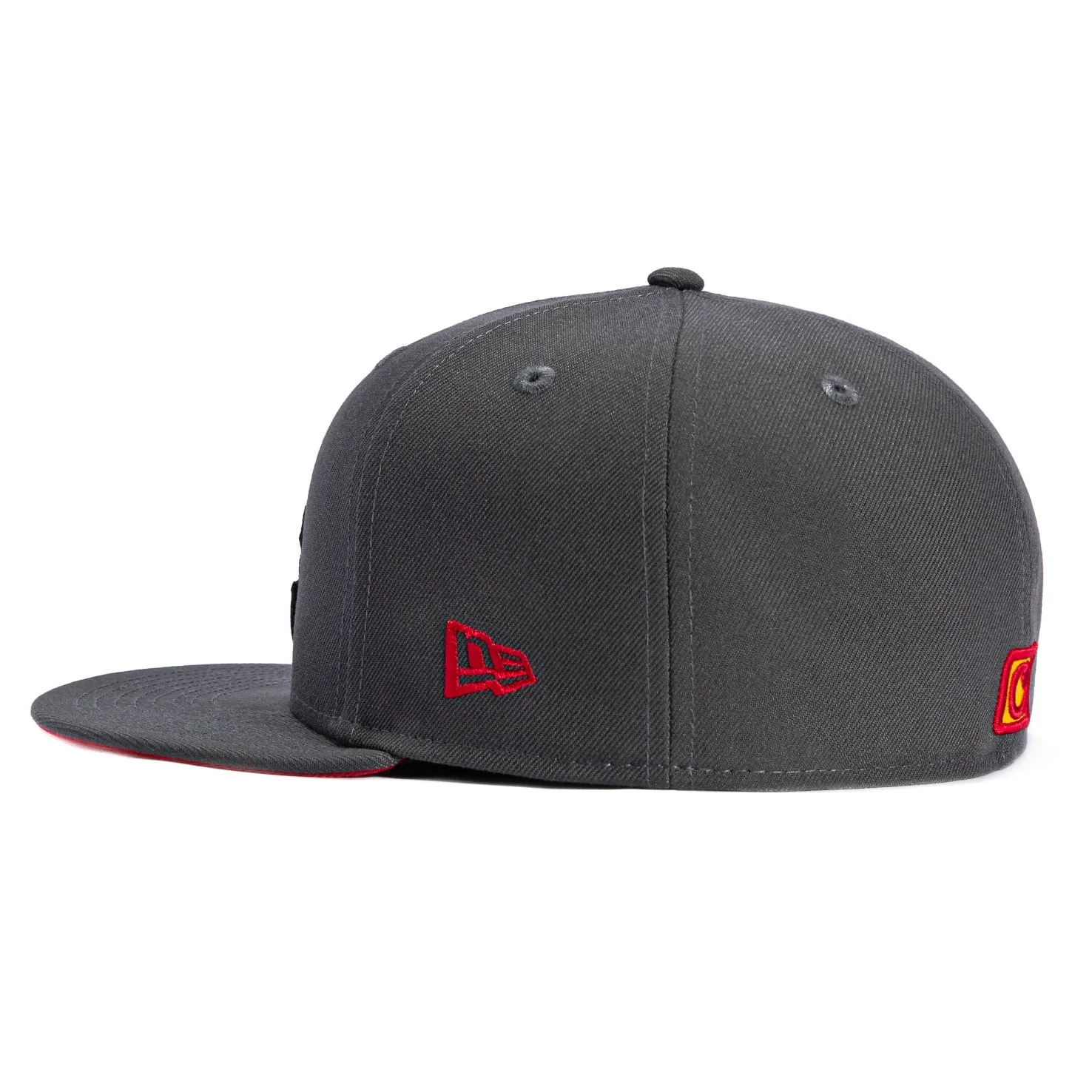 New Era 59Fifty Chamuco's Studio Firebirds Hat - Graphite sold by Hat Club product image thumbnail 3