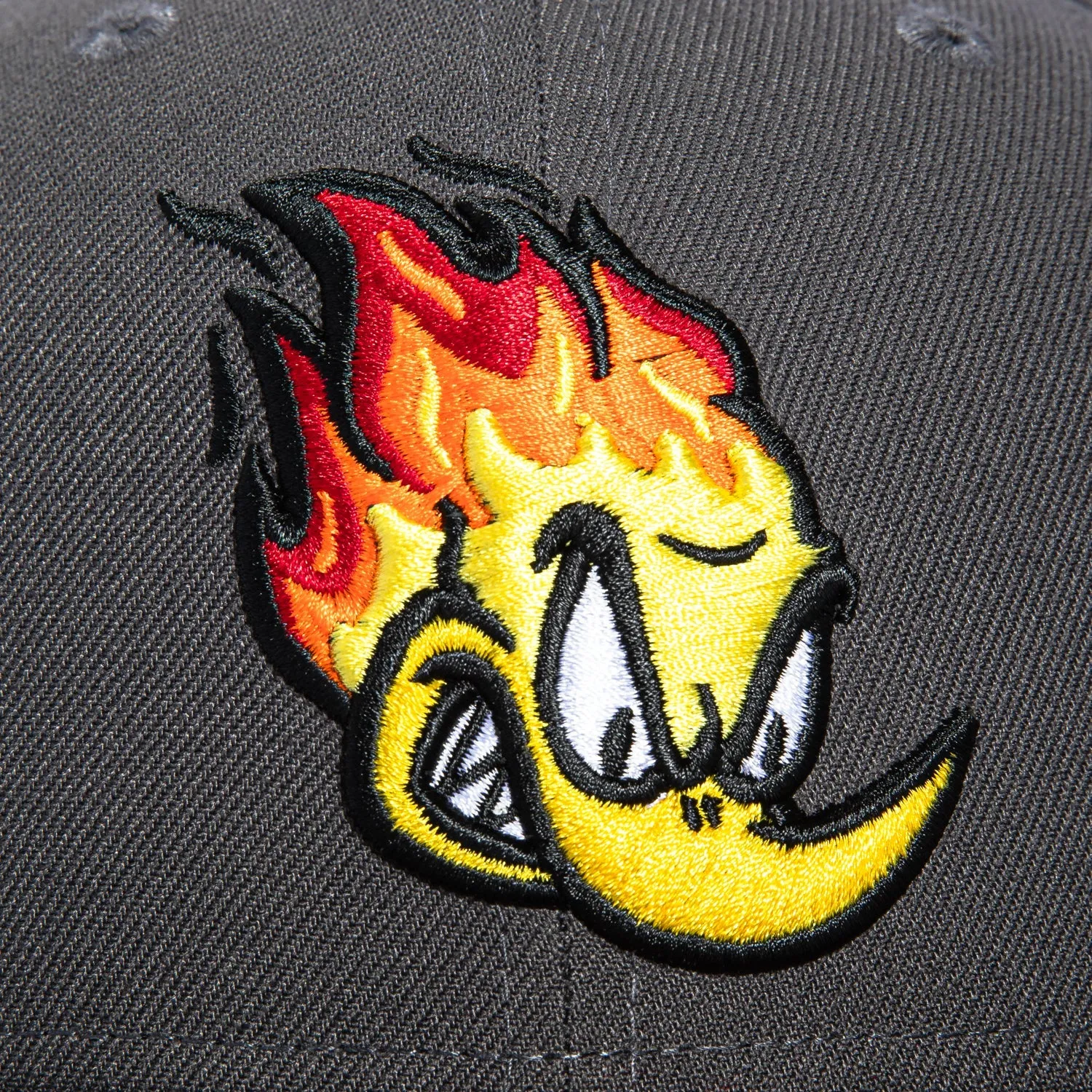 New Era 59Fifty Chamuco's Studio Firebirds Hat - Graphite sold by Hat Club product image thumbnail 4