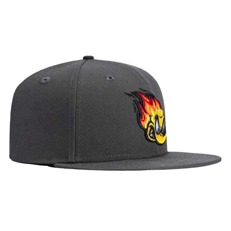 New Era 59Fifty Chamuco's Studio Firebirds Hat - Graphite sold by Hat Club