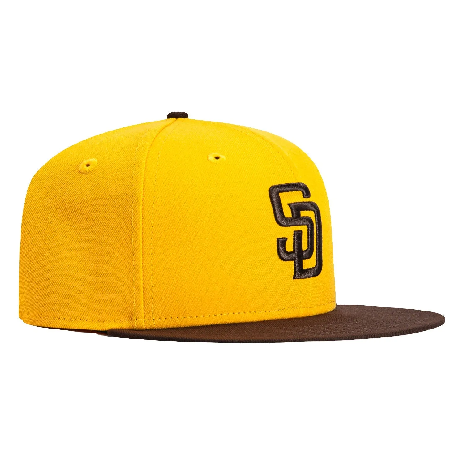 New Era 59Fifty San Diego Padres Hat - Gold, Brown sold by Hat Club