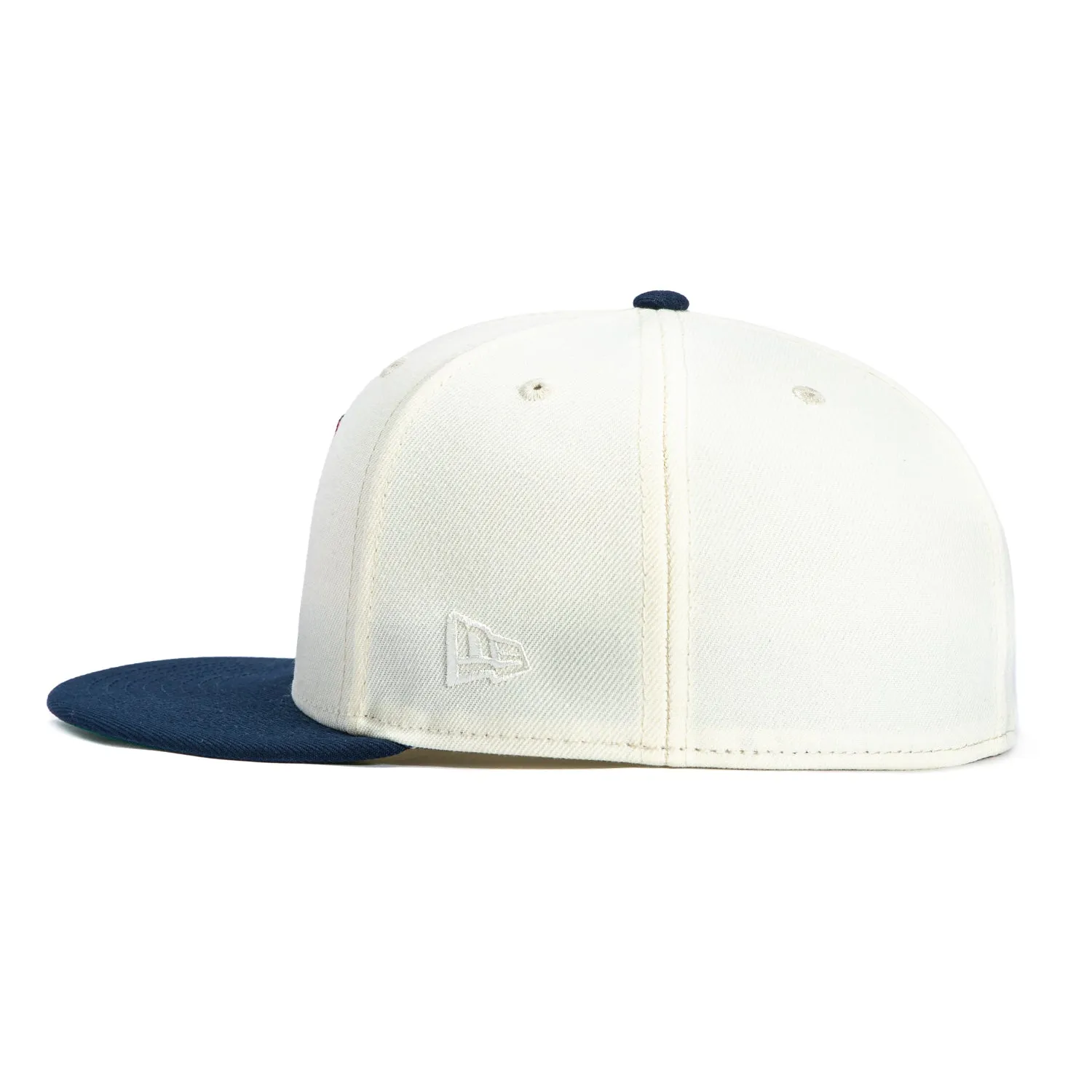 New Era 59Fifty Arizona Wildcats A Cat Hat - White, Navy sold by Hat Club product image thumbnail 3
