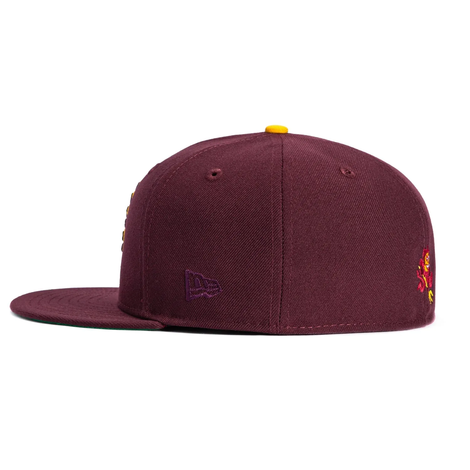 New Era 59Fifty Arizona State Sun Devils 1975 Alternate Hat - Maroon sold by Hat Club product image thumbnail 3