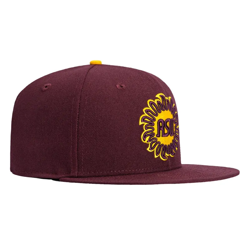 New Era 59Fifty Arizona State Sun Devils 1975 Alternate Hat - Maroon sold by Hat Club