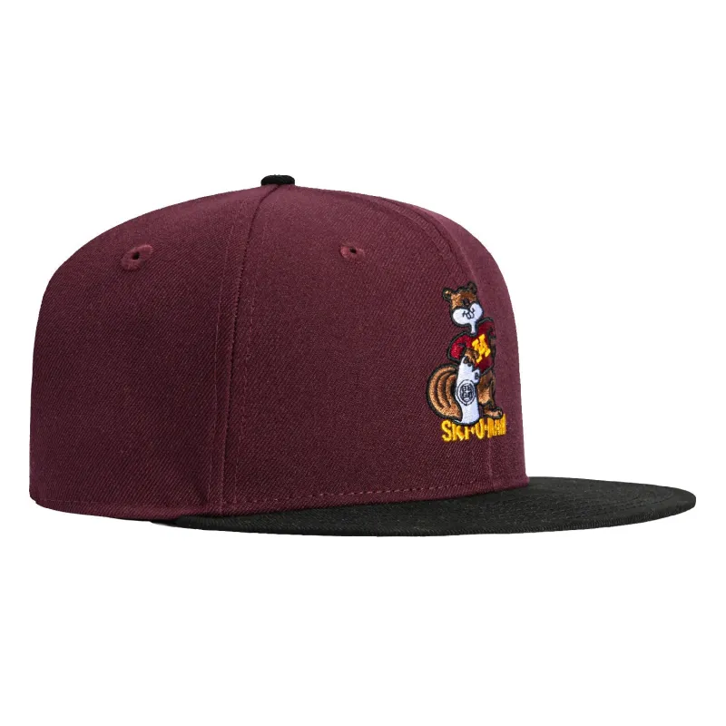 New Era 59Fifty Minnesota Gophers Hat - Maroon, Black sold by Hat Club