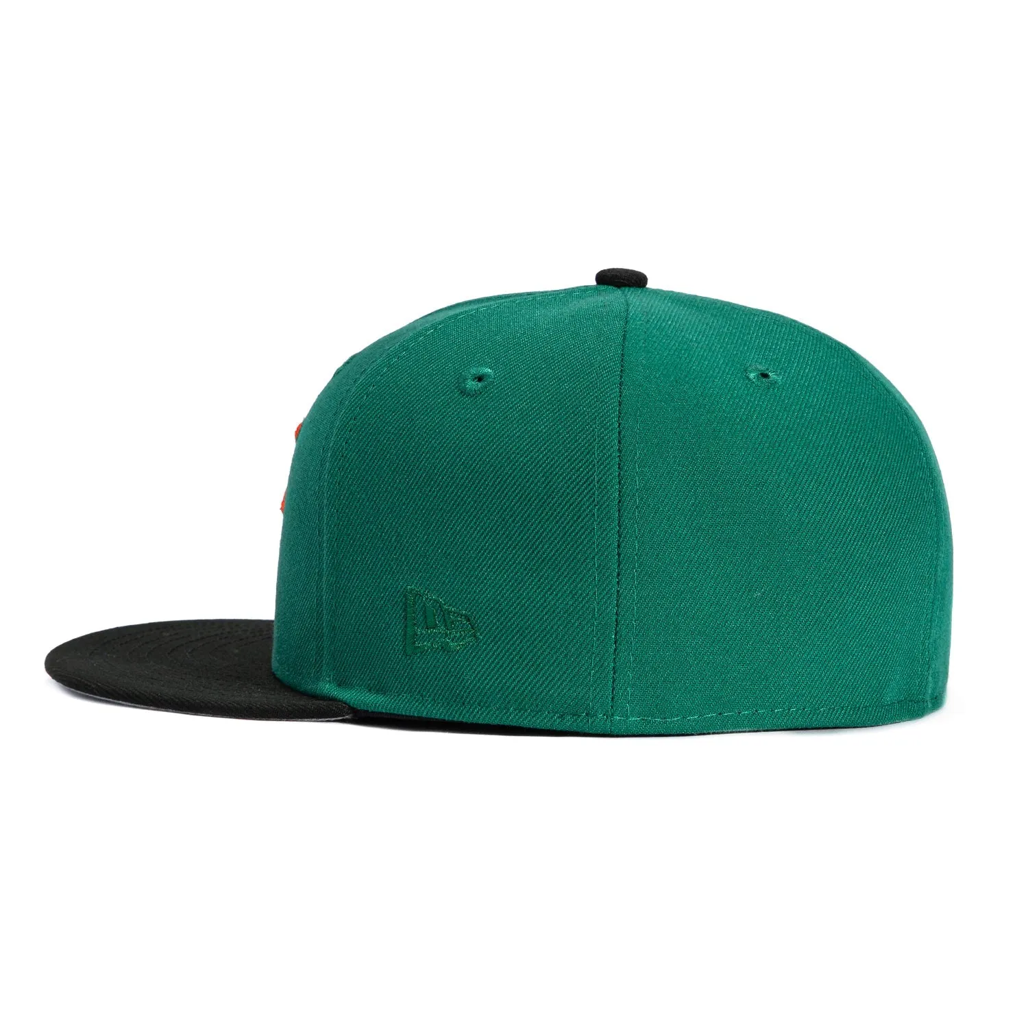 New Era 59Fifty Hawaii Warriors 1990 Hat - Green, Black sold by Hat Club product image thumbnail 3
