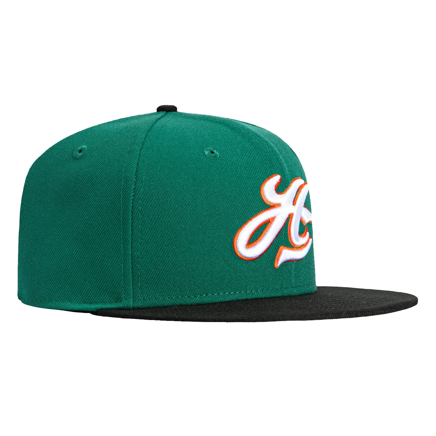 New Era 59Fifty Hawaii Warriors 1990 Hat - Green, Black sold by Hat Club
