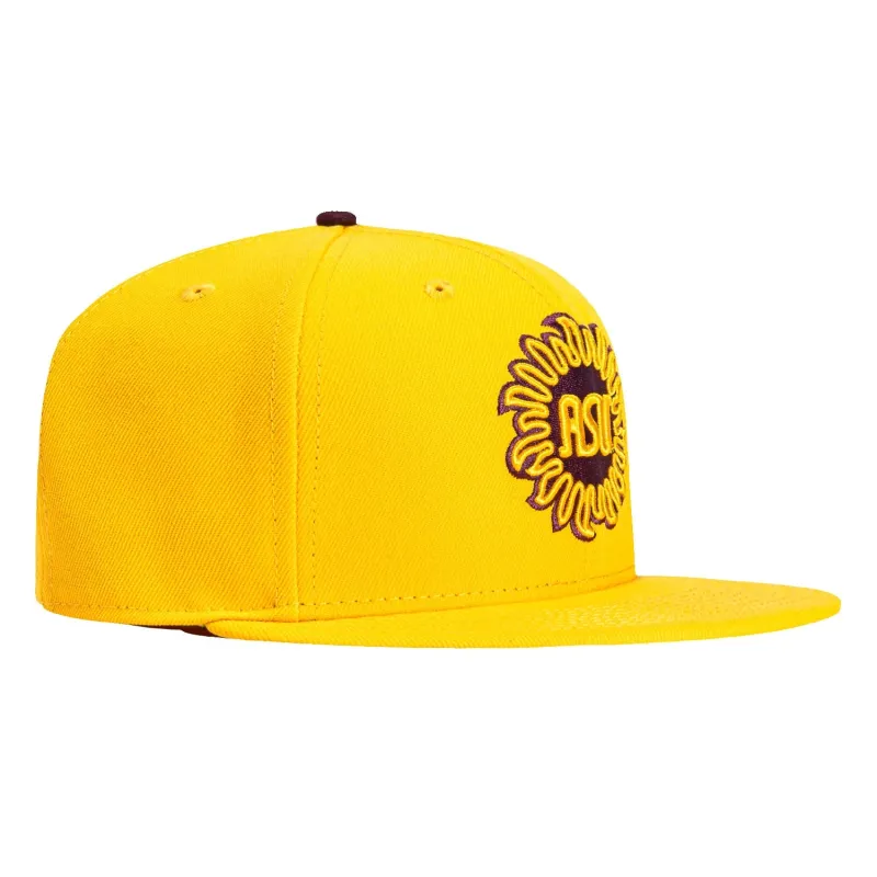 New Era 59Fifty Arizona State Sun Devils 1975 Alternate Hat - Gold made by New Era
